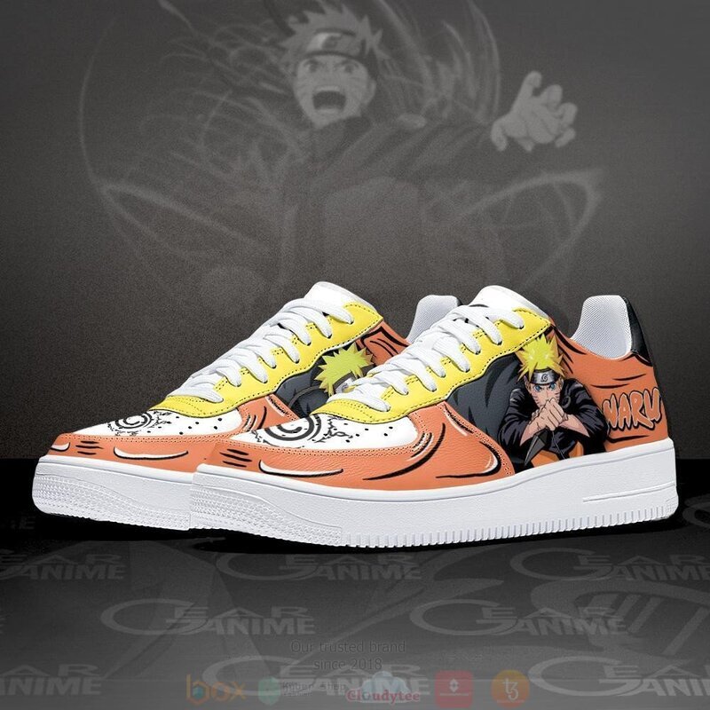 Uzumaki Air Jutsu Anime Nike Air Force Shoes 1
