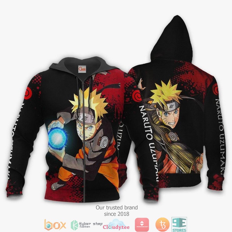 Uzumaki Anime 3d shirt hoodie