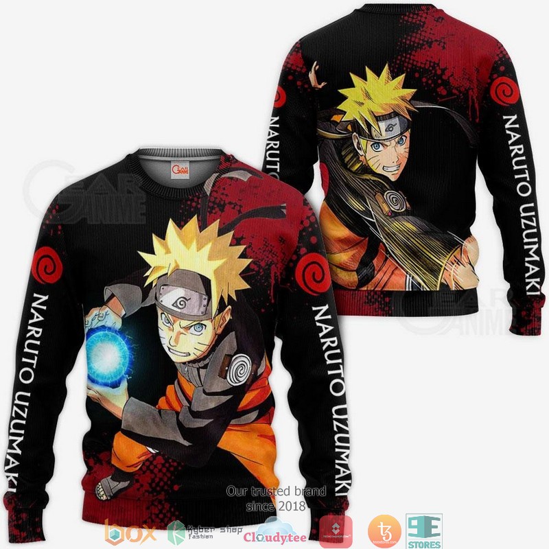 Uzumaki Anime 3d shirt hoodie 1