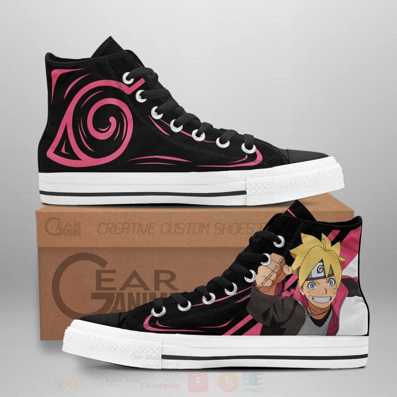 Uzumaki Boruto Custom Anime High Top Shoes