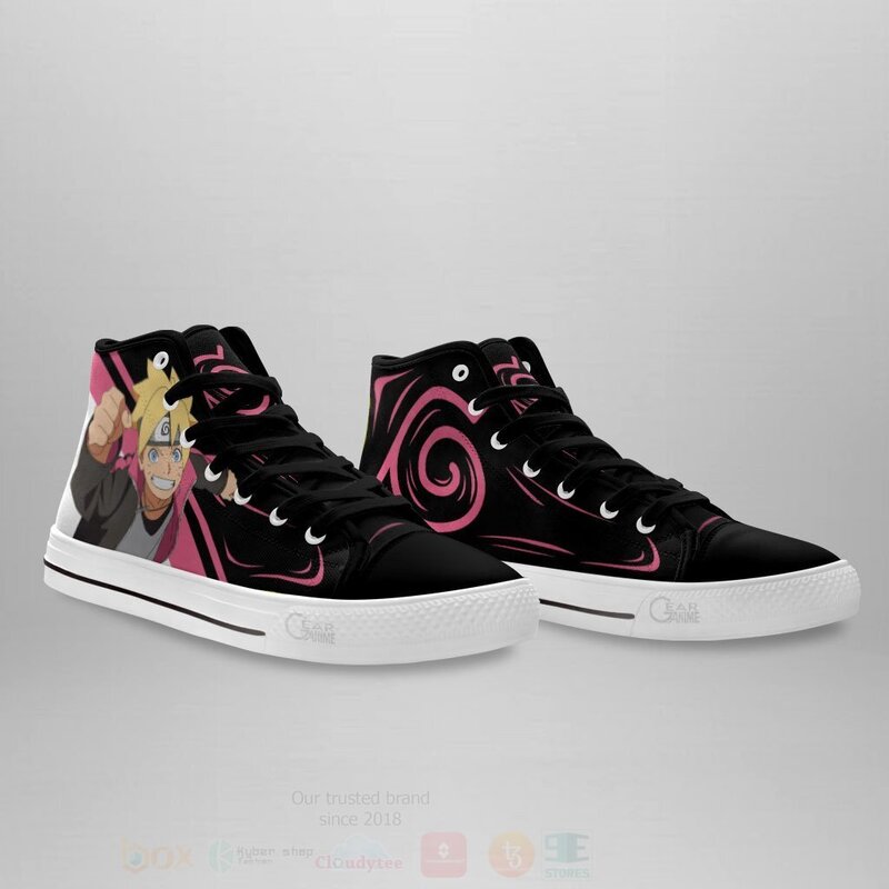 Uzumaki Boruto Custom Anime High Top Shoes 1
