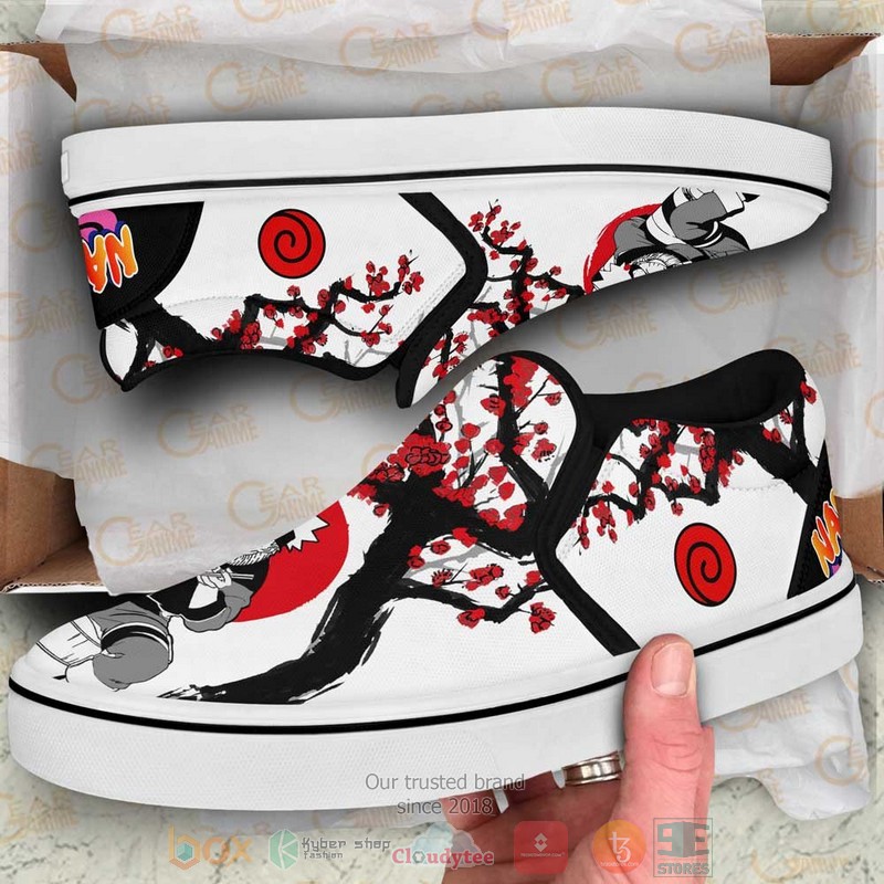 Uzumaki Naruto Japan Style Anime Slip On Shoes 1
