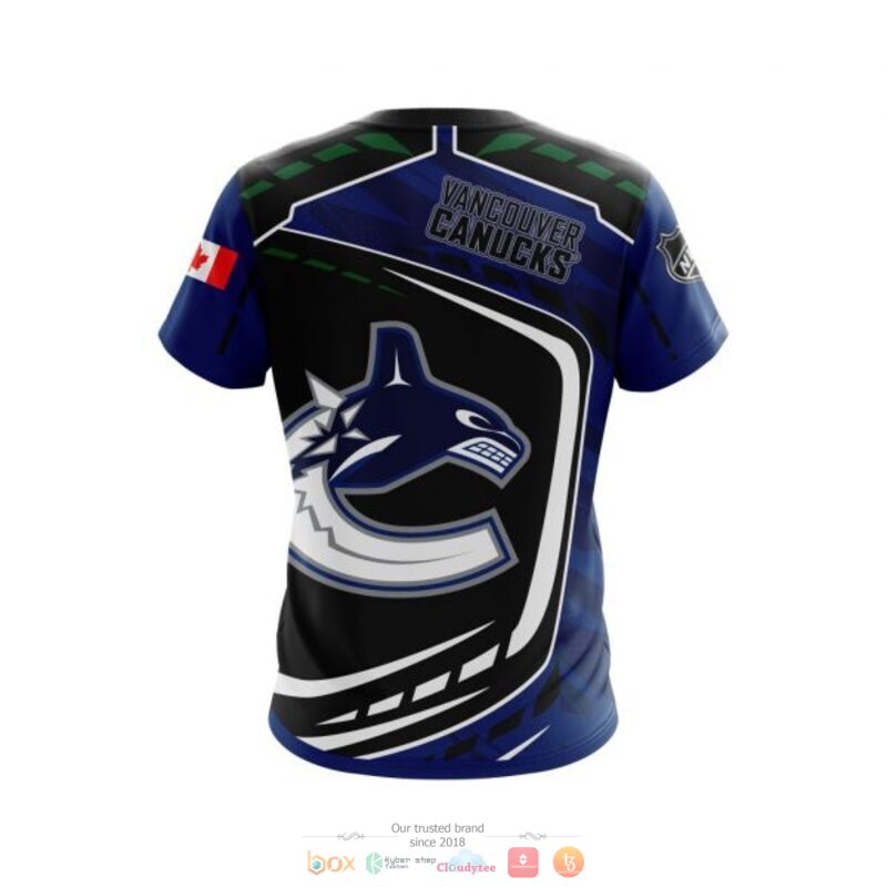 Vancouver Canucks NHL black blue full print 3D shirt, hoodie 9 Vancouver Canucks NHL black blue 3D shirt hoodie 1 2 3 4 5 6 7 8