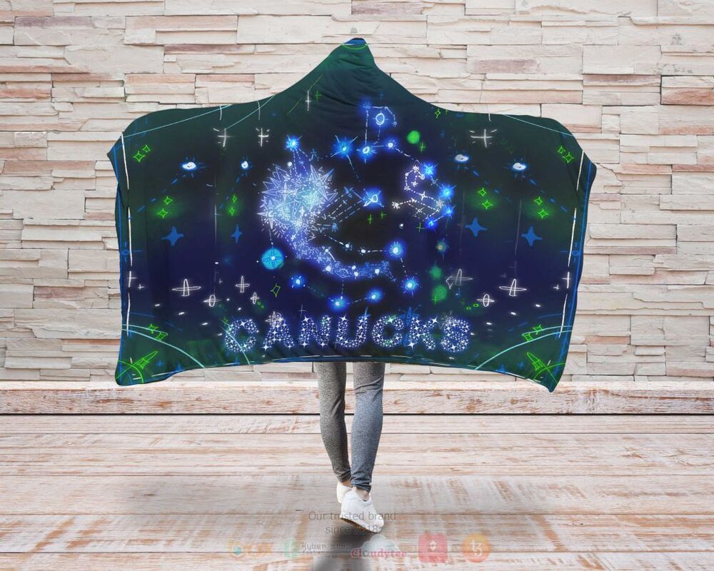 Vancouver Canucks Specialized Hooded Blanket
