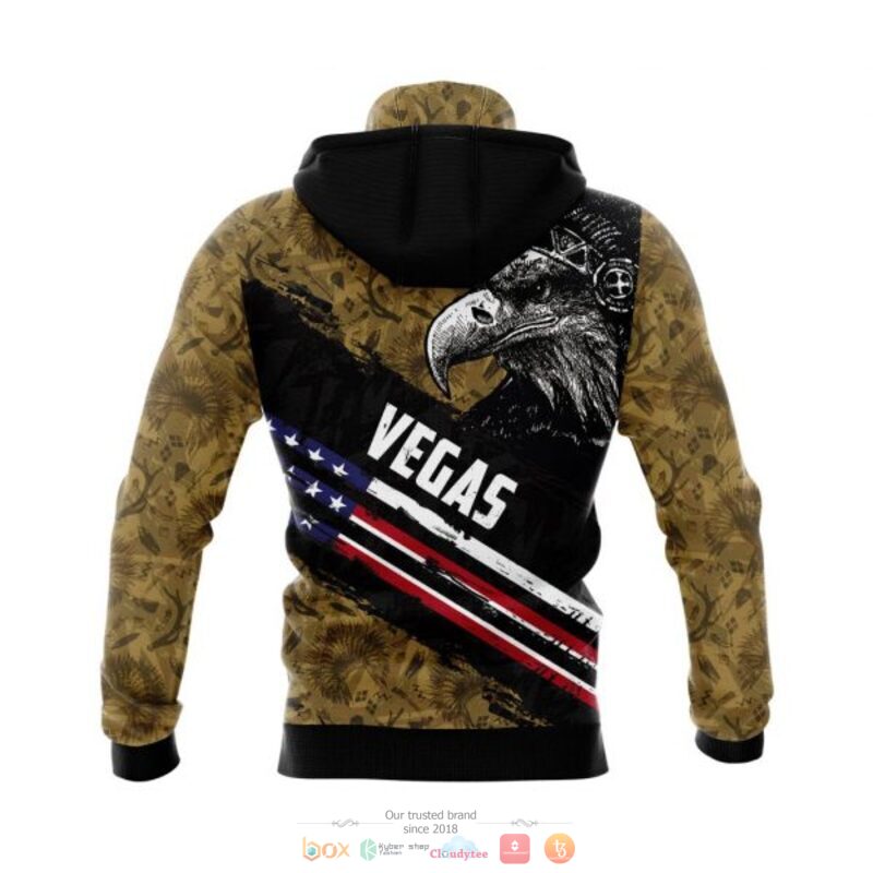 Vegas Golden Knights NHL Eagle American flag full print 3D shirt, hoodie 5 Vegas Golden Knights NHL Eagle American flag 3D shirt hoodie 1 2 3 4