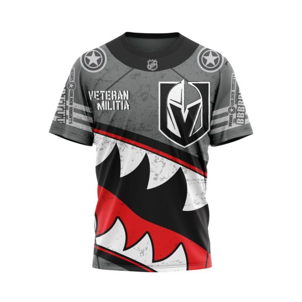Vegas Golden Knights Veterans Kits Personalized NHL 3d shirt hoodie 1 2 3 4 5
