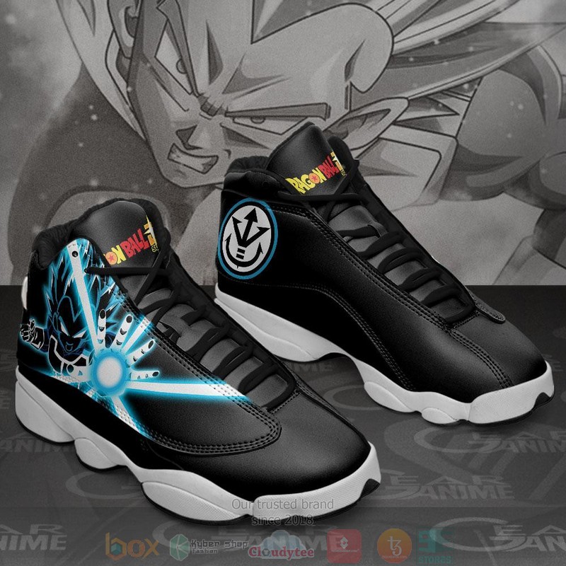 Vegeta Blue Anime Dragon Ball Air Jordan 13 Sneaker Shoes 2 Vegeta Blue Anime Dragon Ball Air Jordan 13 Shoes 1