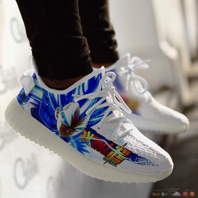 Vegeta Blue Dragon Ball Anime yeezy shoes 3 Vegeta Blue Dragon Ball Anime yeezy sneaker 1 2