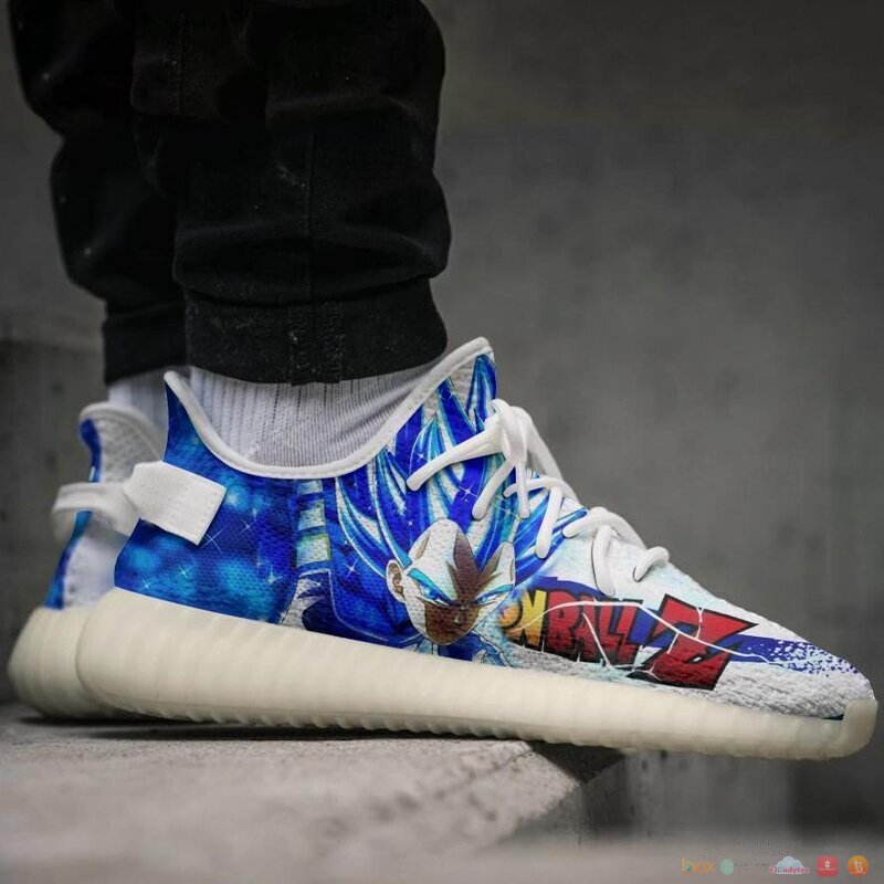 Vegeta Blue Super Saiyan Dragon Ball yeezy sneaker 1