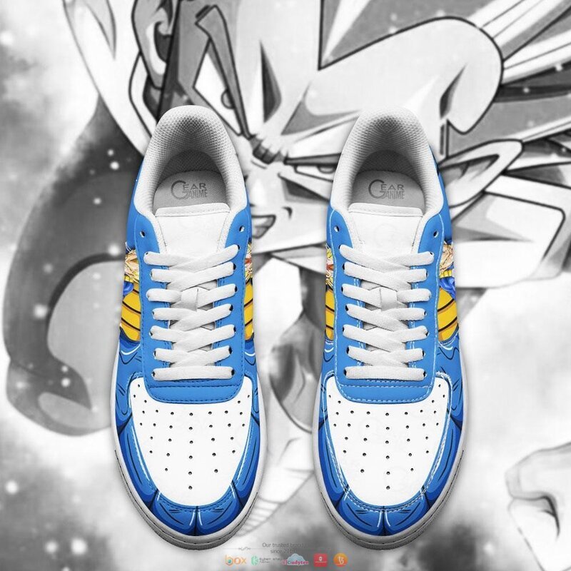 Vegeta SSJ Dragon Ball Z Anime Nike Air Force Shoes 1 2 3