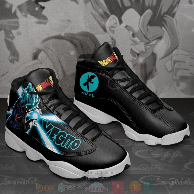 Vegito Anime Dragon Ball Air Jordan 13 Sneaker Shoes 3 Vegito Anime Dragon Ball Air Jordan 13 Shoes 1 2