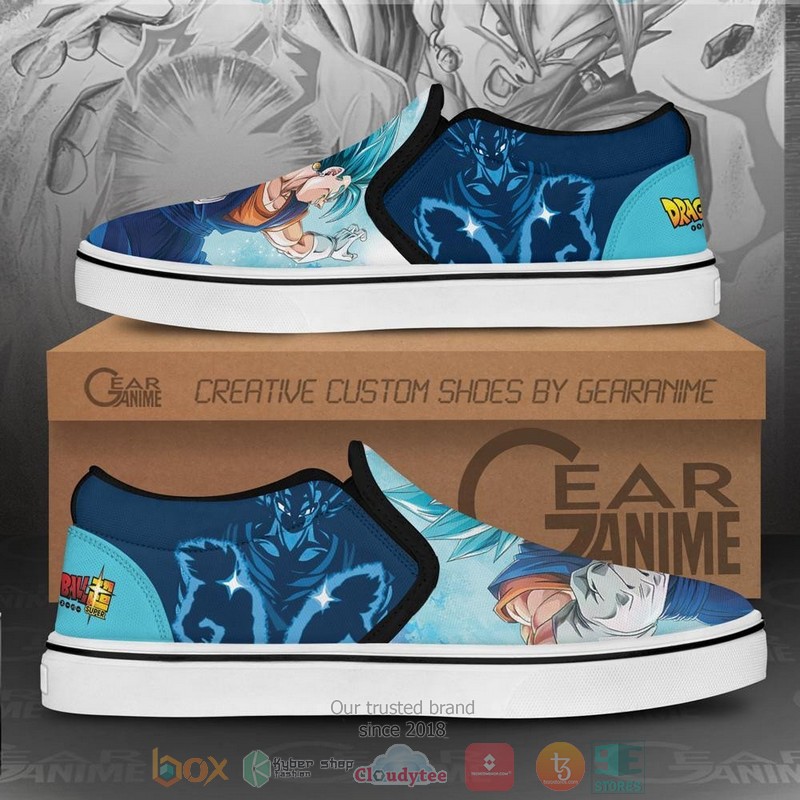 Vegito Dragon Ball Anime Slip On Shoes 1