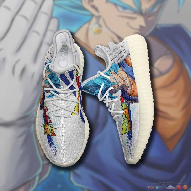 Vegito Dragon Ball Anime yeezy shoes 3 Vegito Dragon Ball Anime yeezy sneaker 1 2