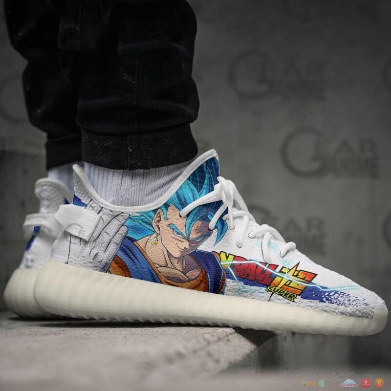 Vegito Dragon Ball Anime yeezy shoes 4 Vegito Dragon Ball Anime yeezy sneaker 1 2 3