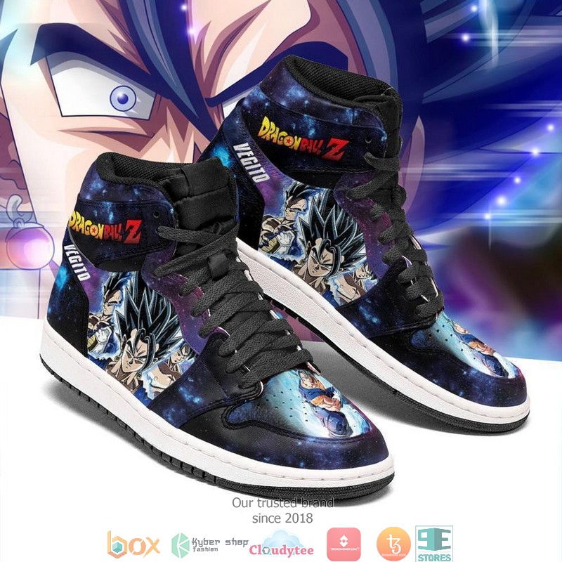 Vegito Galaxy Dragon Ball Air Jordan High Top Shoes 1