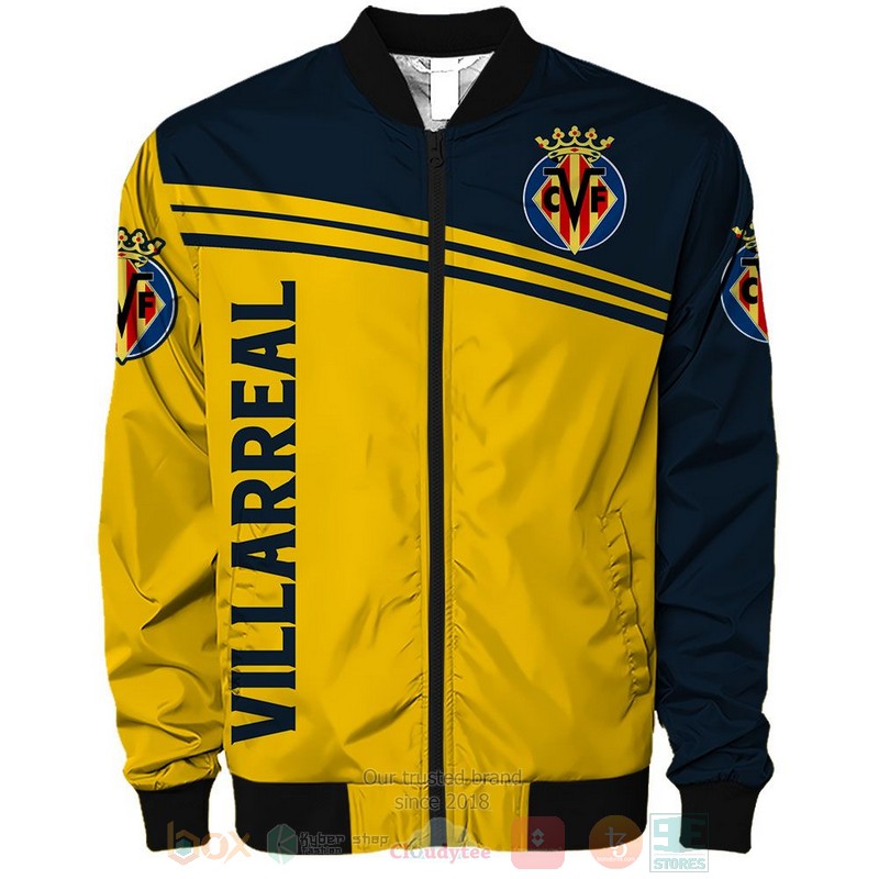 Villarreal yellow blue shirt, hoodie 6 Villarreal yellow blue 3D shirt hoodie 1 2 3 4 5