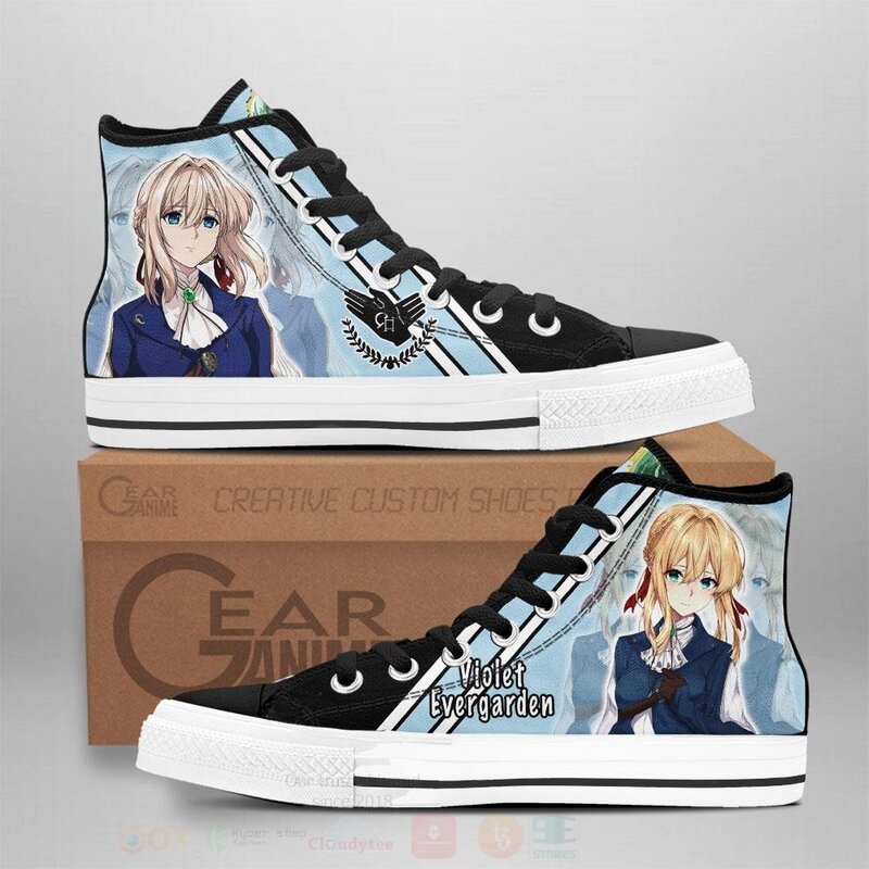 Violet Evergarden Custom Anime High Top Shoes