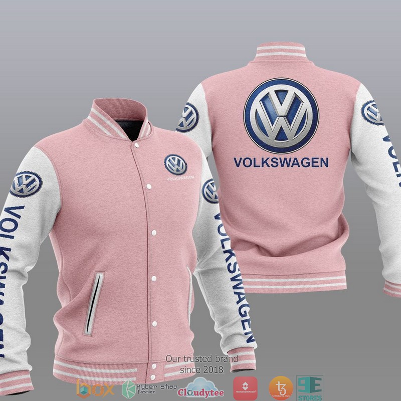 Volkswagen Baseball Jacket 4 Volkswagen Baseball Jacket 1 2 3
