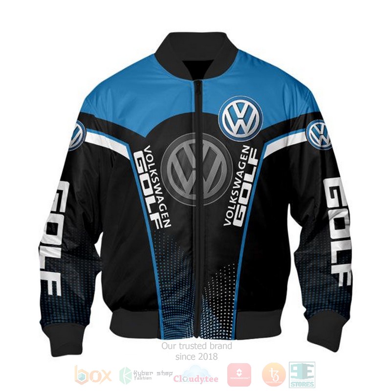 Volkswagen Golf blue black shirt, hoodie 6 Volkswagen Golf blue black 3D shirt hoodie 1 2 3 4 5