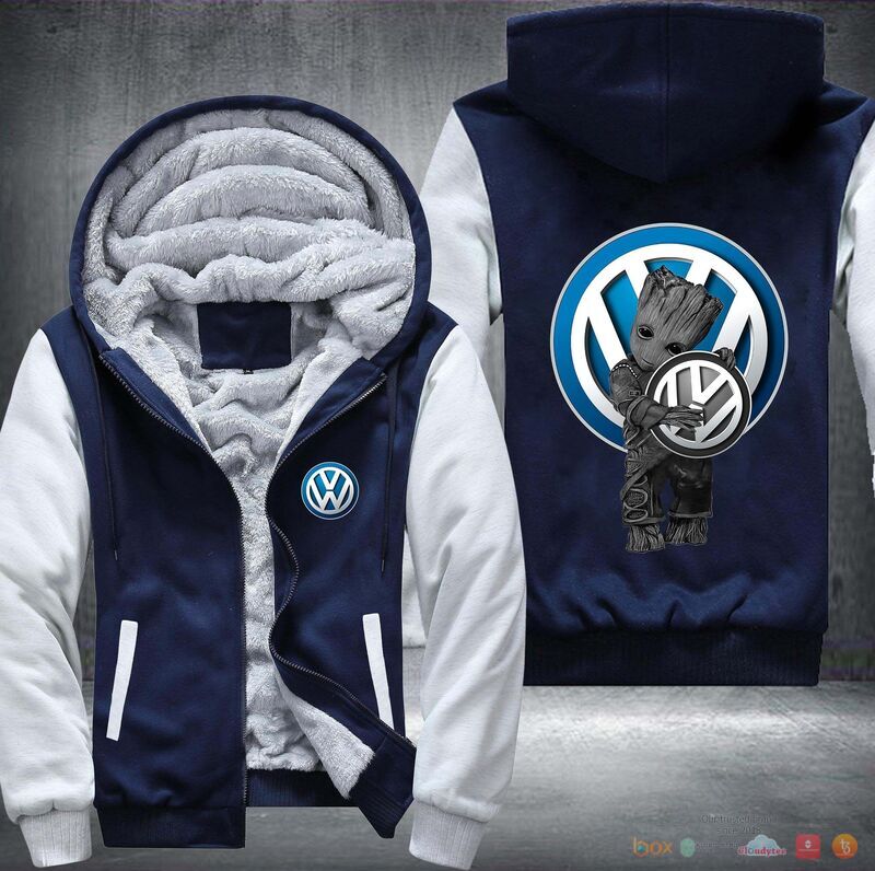 Volkswagen Groot Fleece Hoodie Jacket 1 Volkswagen Groot Fleece Hoodie Jacket