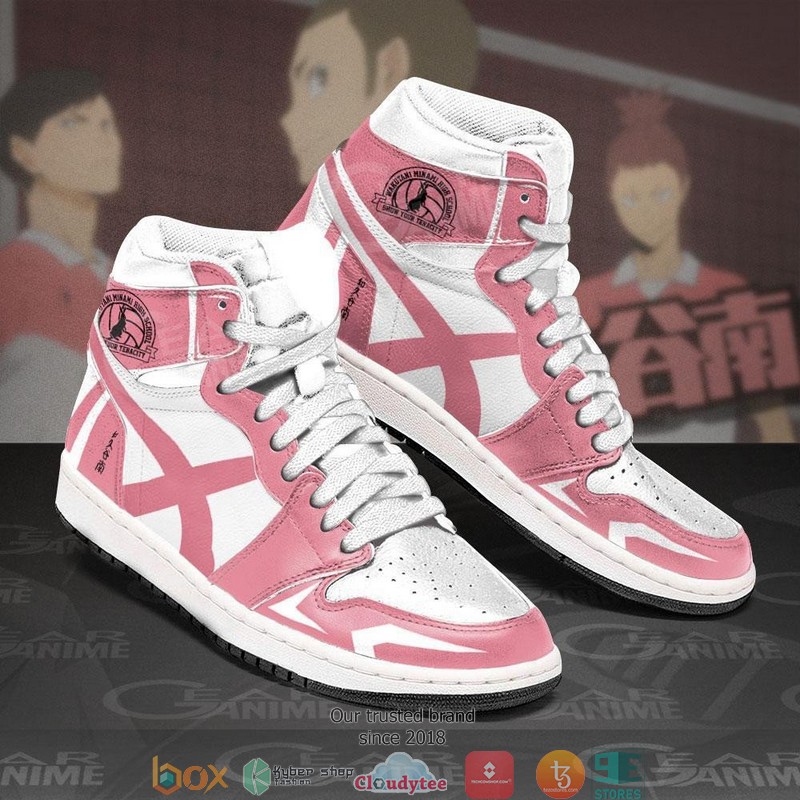 Wakutani Minami High Haikyuu Anime Air Jordan High Top Shoes 1