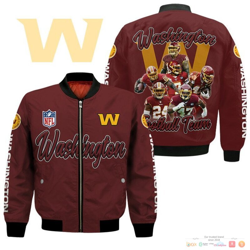 Washington Football Team players NFL Bomber Jacket