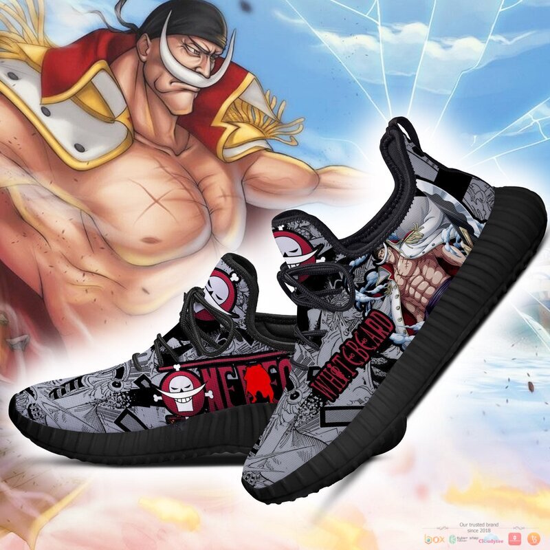 WhiteBeard One Piece Anime reze shoes 2 WhiteBeard One Piece Anime reze sneaker 1