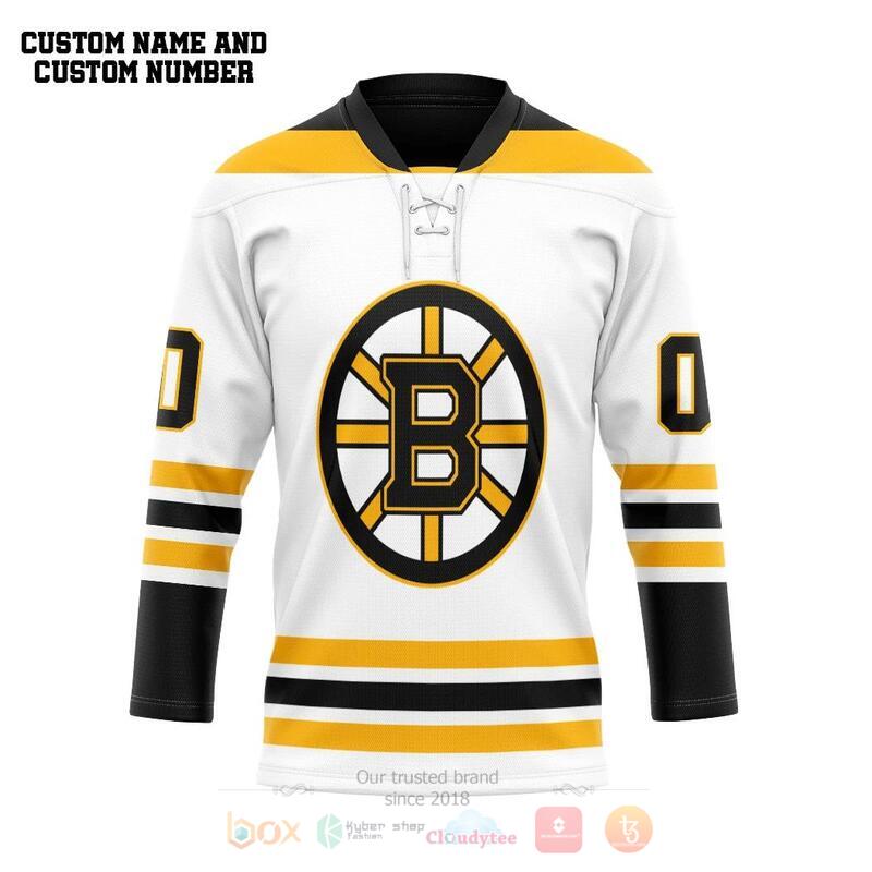 White Boston Bruins NHL Custom Hockey Jersey 6 White Boston Bruins NHL Custom Hockey Jersey