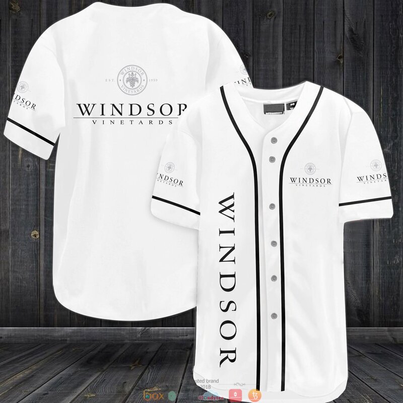 Windsor Vineyards Baseball Jersey