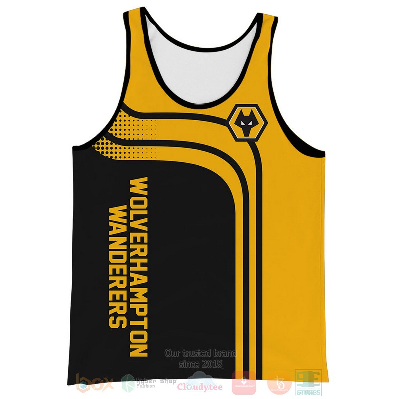 Wolvehampton Wanderers yellow black shirt, hoodie 11 Wolvehampton Wanderers yellow black 3D shirt hoodie 1 2 3 4 5 6 7 8 9 10