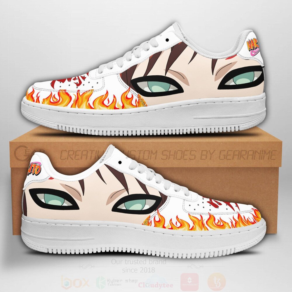 Gaara Eyes Custom Anime NAF Shoes