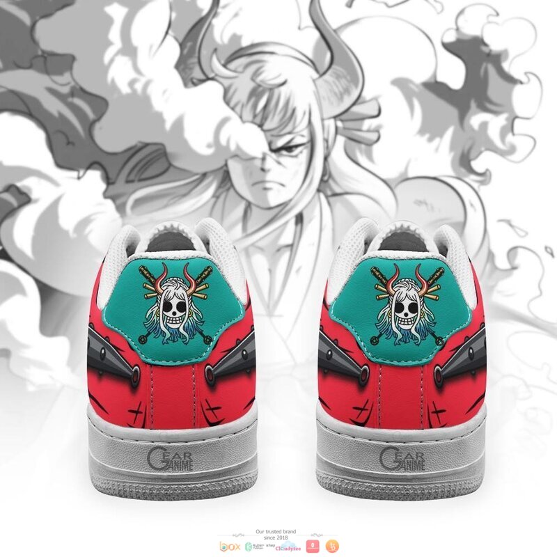 Yamato Kanabo Anime One Piece Nike Air Force Sneaker Shoes 3 Yamato Kanabo Anime One Piece Nike Air Force Shoes 1 2