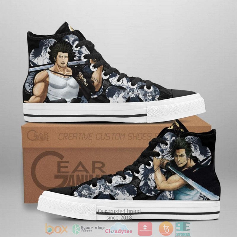Yami Sukehiro Black Clover High Top Canvas Shoes