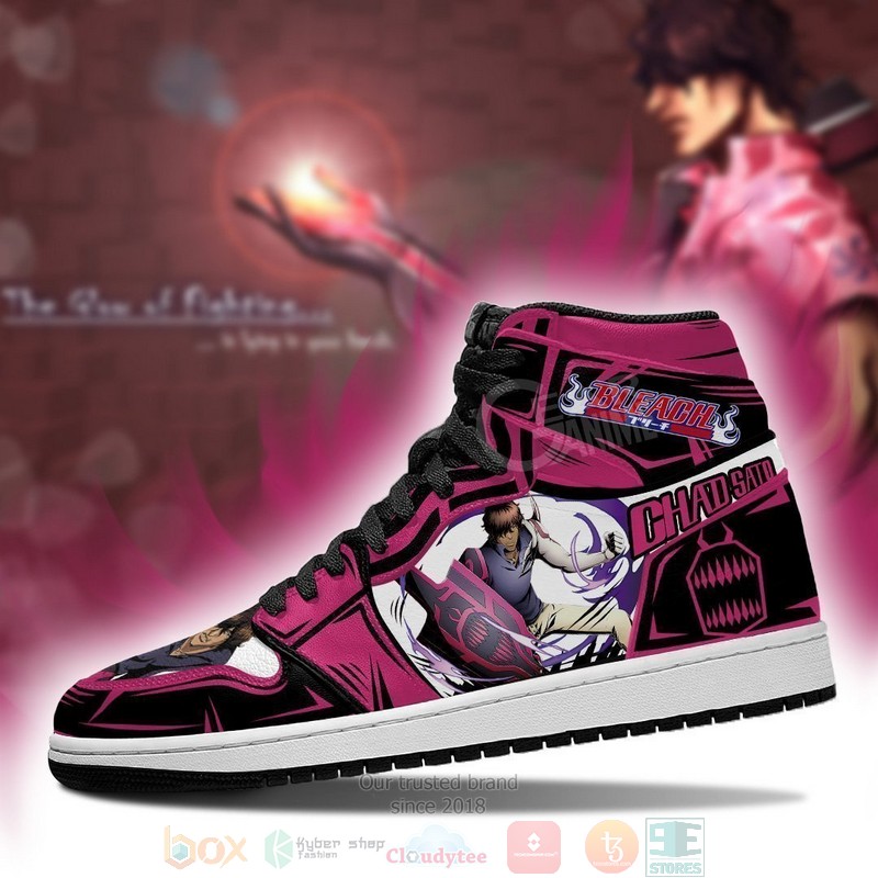 Yasutora Sado Bleach Anime Air Jordan High Top Shoes 1 2