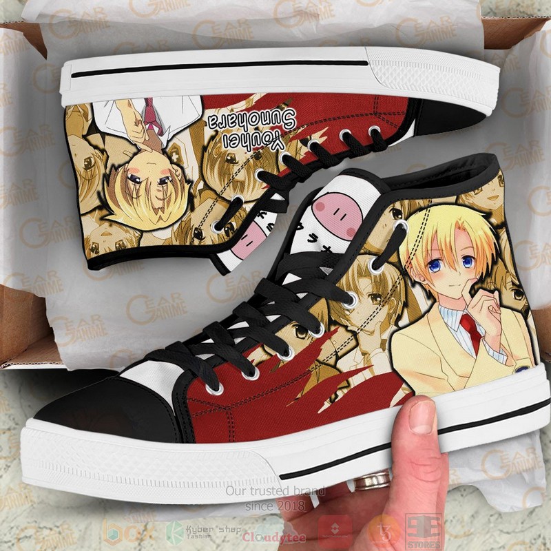 Youhei Sunohara Clannad Anime Canvas High Top Shoes 1