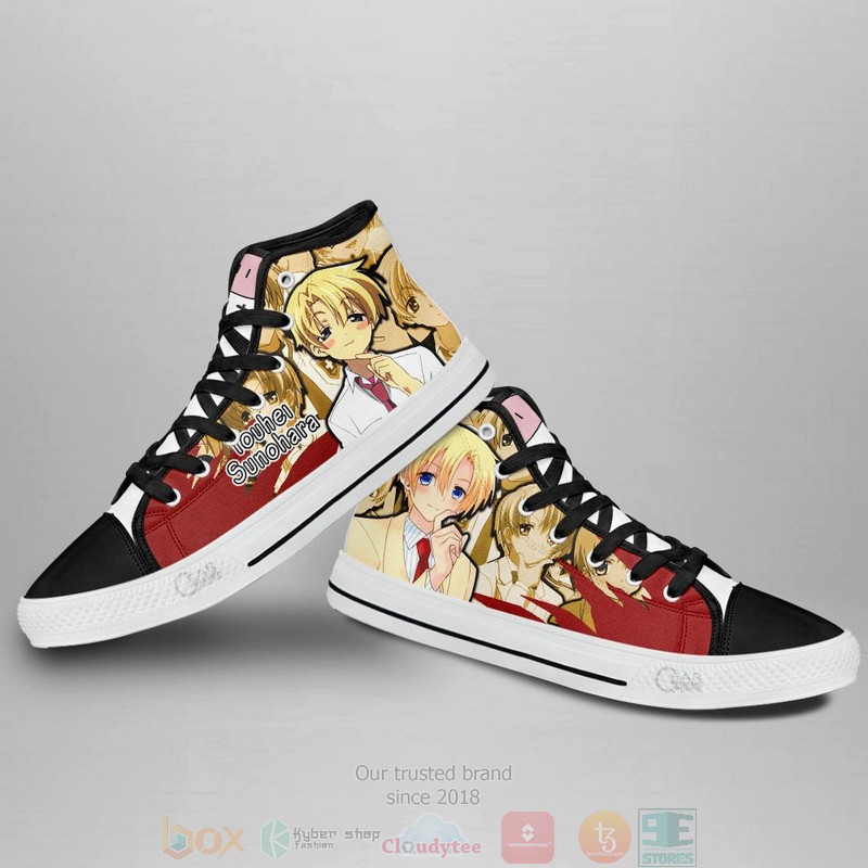 Youhei Sunohara Clannad Anime Canvas High Top Sneaker Shoes 4 Youhei Sunohara Clannad Anime Canvas High Top Shoes 1 2 3