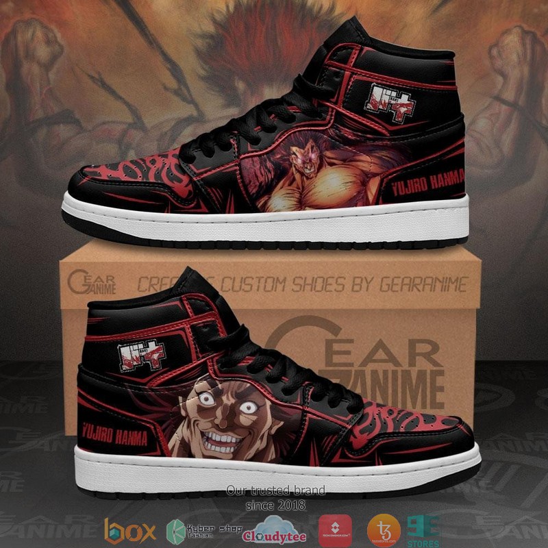 Yujiro Hanma Baki Anime Air Jordan High top shoes