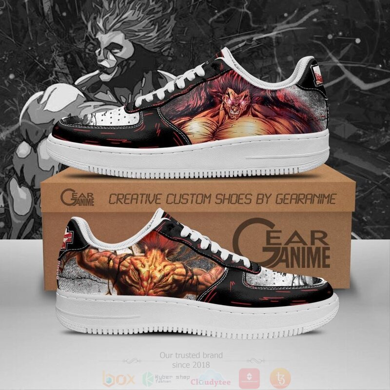 Yujiro Hanma Baki Anime Nike Air Force Shoes