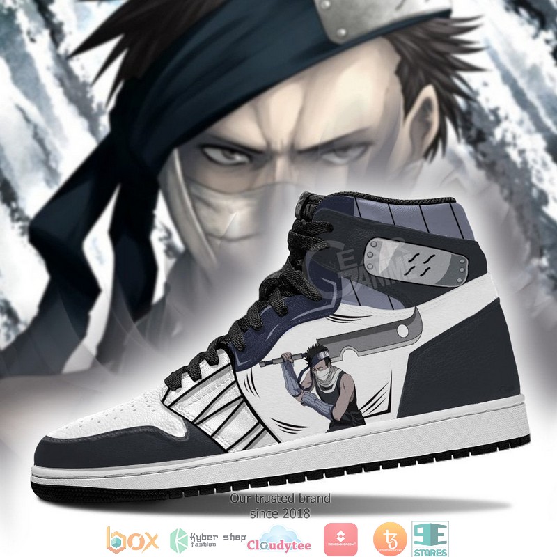 Zabuza High Top Anime Air Jordan High Top Shoes 1 2 3