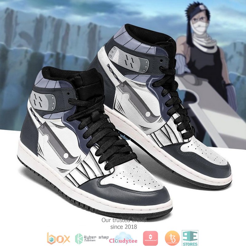 Zabuza Sword High Top Anime Air Jordan High Top Shoes 1
