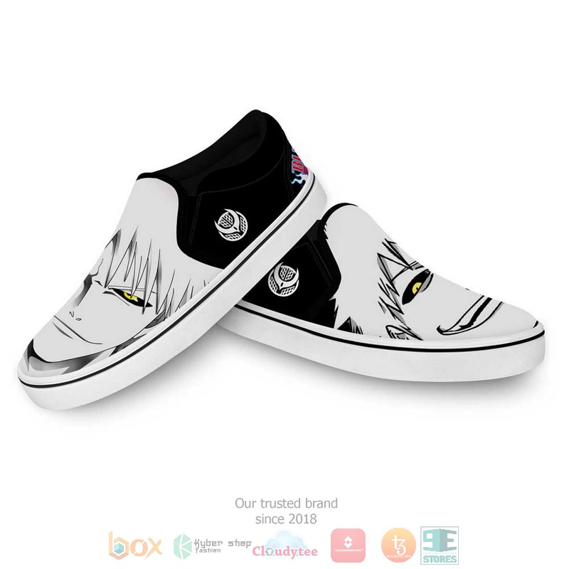 Zangetsu Anime Bleach Slip-On Sneaker Shoes 3 Zangetsu Anime Bleach Slip On Shoes 1 2