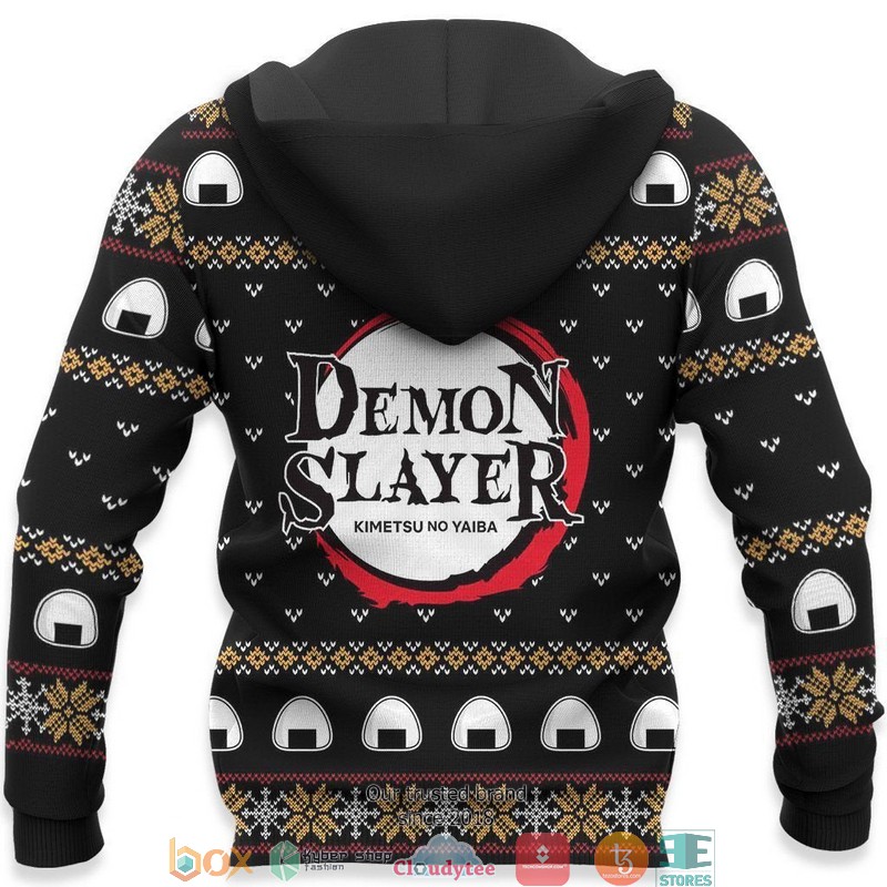 Zenitsu Agatsuma Demon Slayer Anime Xmas 3d shirt, hoodie 6 Zenitsu Agatsuma Demon Slayer Anime Xmas 3d shirt hoodie 1 2 3 4 5