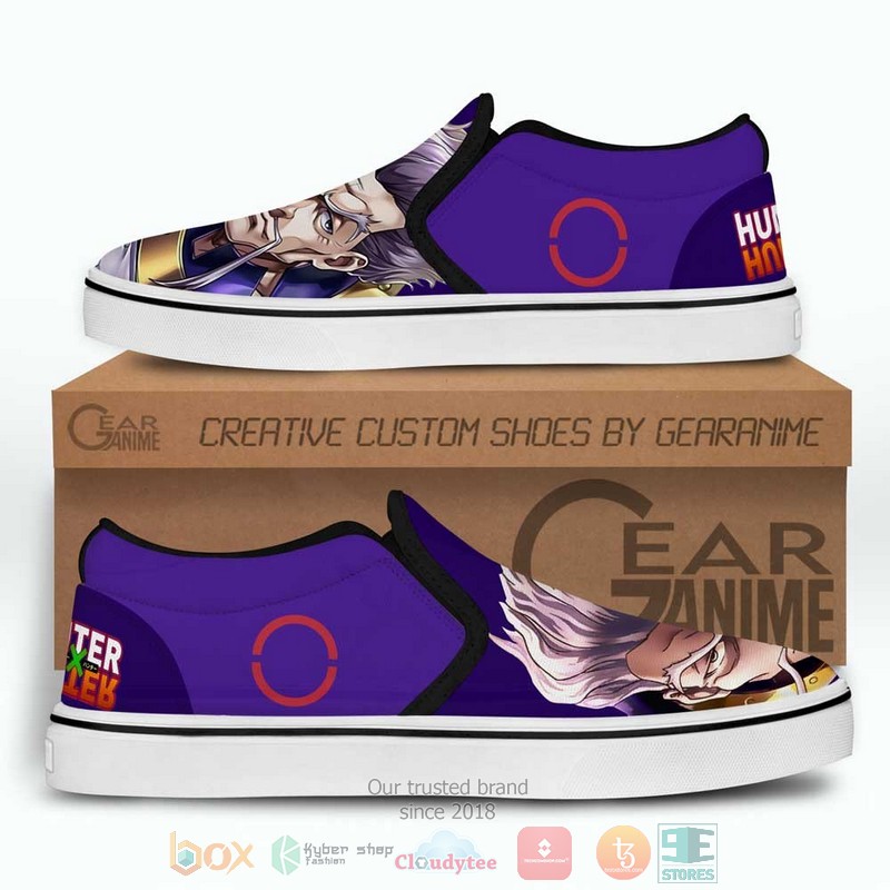 Zeno Zoldyck Anime Hunter x Hunter Slip-On Sneaker Shoes 3 Zeno Zoldyck Anime Hunter x Hunter Slip On Shoes 1 2
