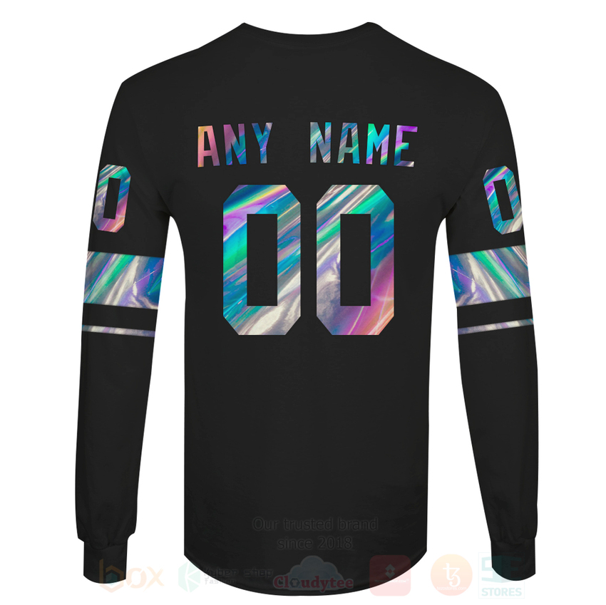 NHL Minnesota Wild Personalized Black 3D Hoodie Shirt 1 2 3 4 5