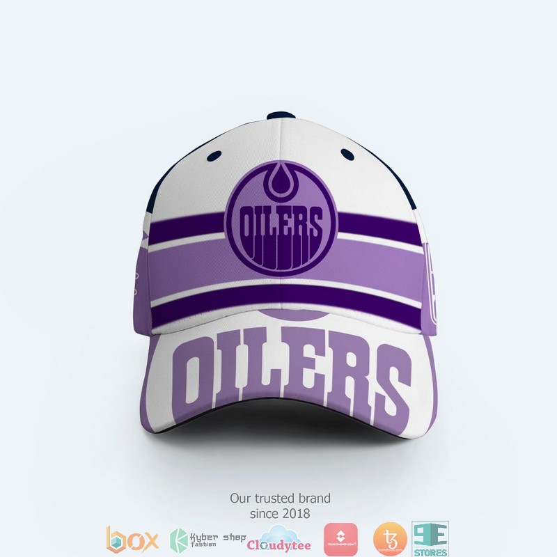 NHL Edmonton Oilers Fights Cancer Cap