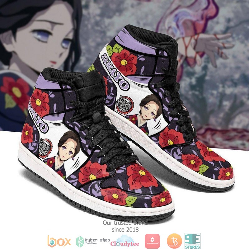 Lady Tamayo Anime Demon Slayer Air Jordan High Top Shoes