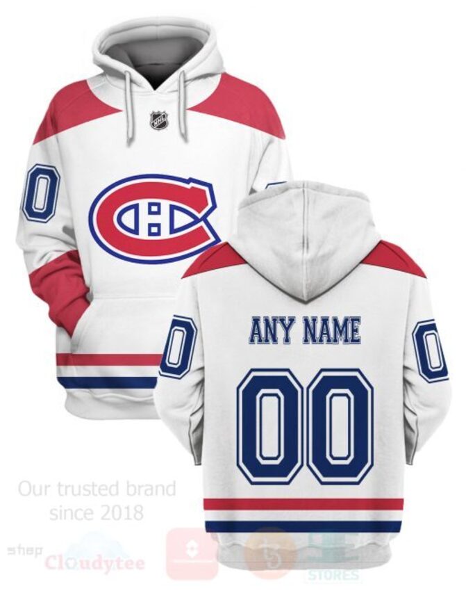 NHL Montreal Canadiens Personalized 3D Hoodie Shirt
