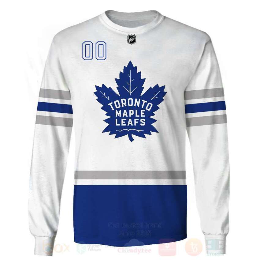 BEST NHL Toronto Maple Leafs Personalized Custom Unisex 3D Hoodie, Shirt 4 NHL Toronto Maple Leafs Personalized 3D Hoodie Shirt 1 2 3