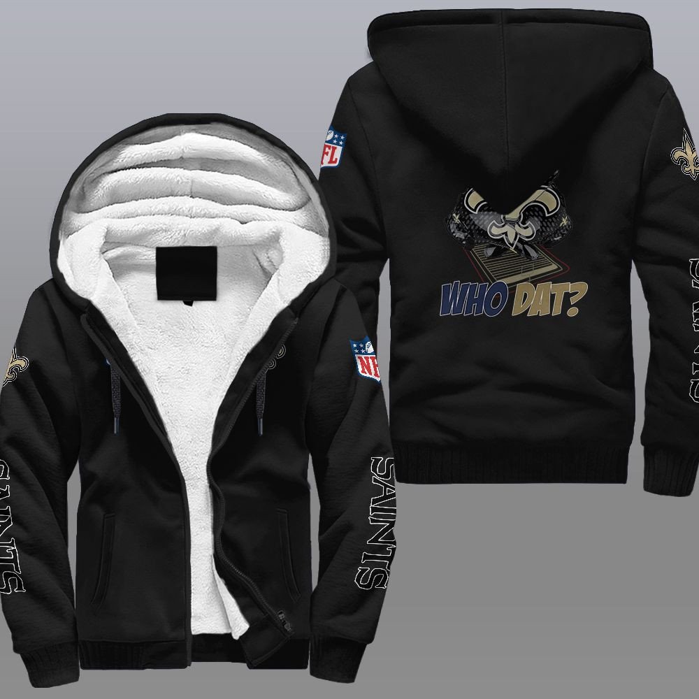 HOT New Orleans Saints Who Dat? 3D Fleece Hoodie 9 1638802854d64999e562