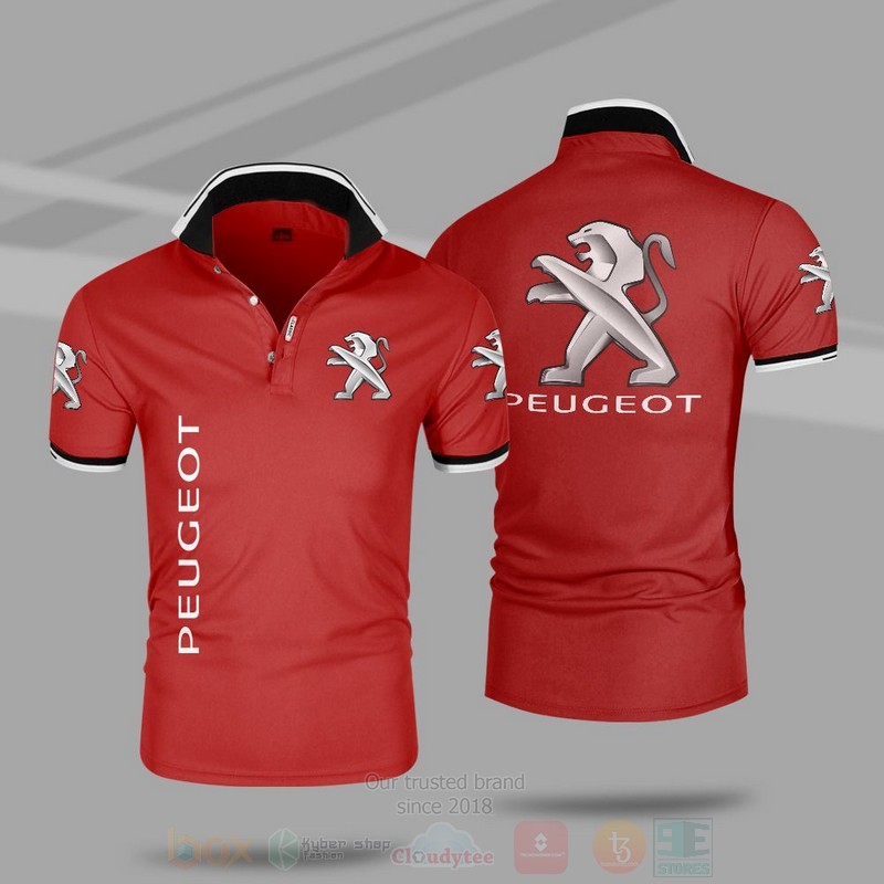 BEST Peugeot Premium All Over Print Polo Shirt 6 Peugeot Premium Polo Shirt 1 2 3 4 5